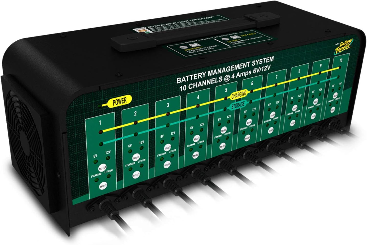 Battery Tender 10Bank 6V/12V, 4A Selectable Battery