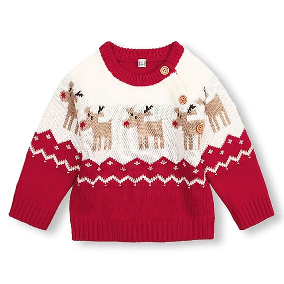 baby reindeer sweater