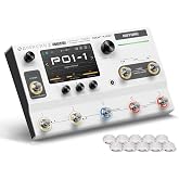 HOTONE Multi-Effects Pedal Dual Effect Chains with FX Loop MIDI I/O Stereo OTG USB Audio Interface Touch Screen Ampero II Stage(Include 10 PCS Additional Footswitch Toppers By VOLKTONE)