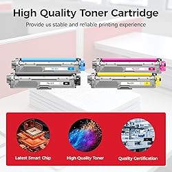 TN227 Toner Cartridge Set 4-Pack Printer