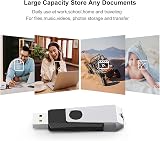 KEXIN 20 Pack 8GB USB Flash Drives USB 2.0 Memory Stick Swivel view 5