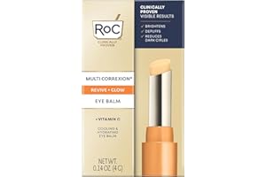 RoC Multi Correxion Revive + Glow Vitamin C with Peptides Eye Balm for Brighter Eyes 4G
