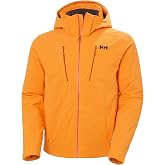 Helly Hansen Alpha 4.0 Jacket | Waterproof/Breathable &amp; Windproof, Adjustable Powderskirt with Detachable &amp; Helmet-Compatible Hood, Ski Pass Pocket