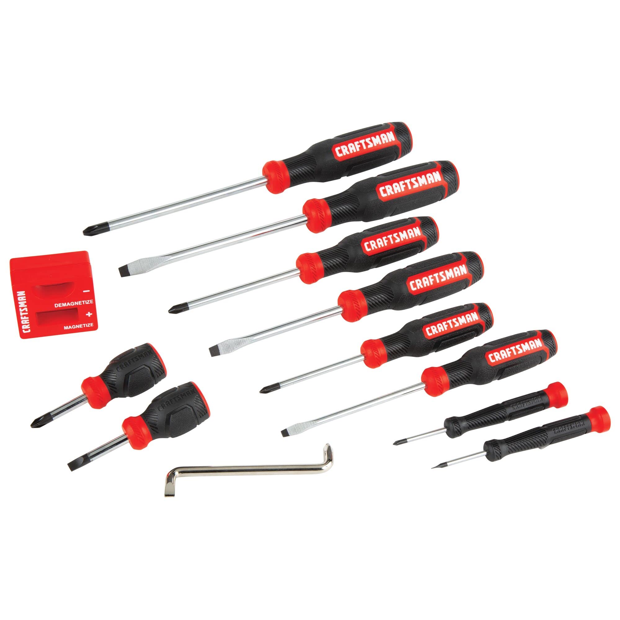 CRAFTSMAN Screwdriver Set, Assorted, 12-Piece (CMHT65071)