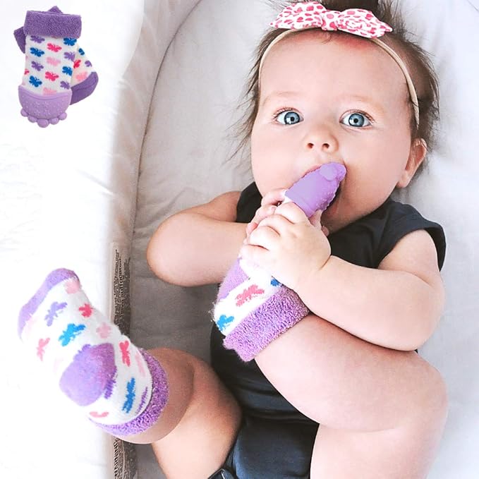 nuby teether sock