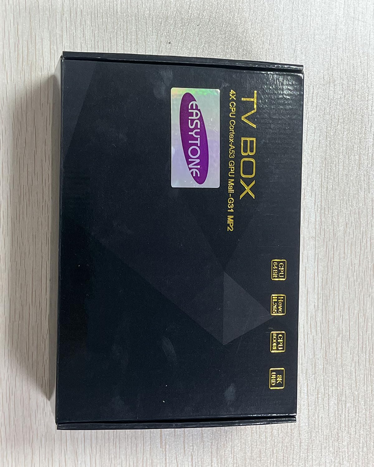 2025 Android TV Box 12.0, Android Box 4GB RAM 32GB ROM H618 Quad-Core CPU 6K TV Box Support 2.4/5G Dual WiFi Ethernet Bluetooth 4.0 H.265 Smart Box