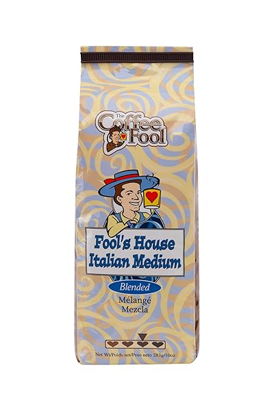 COFFEE FOOL’S HOUSE ITALIAN MEDIUM (WHOLE BEAN)