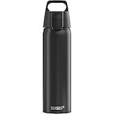 SIGG - Aluminum Water Bottle - WMB Pathfinder Black - ClimatePartner Certified - Suitable for Carbonated Beverages - Leakproof & Lightweight - BPA Free - Black - 25 Oz
