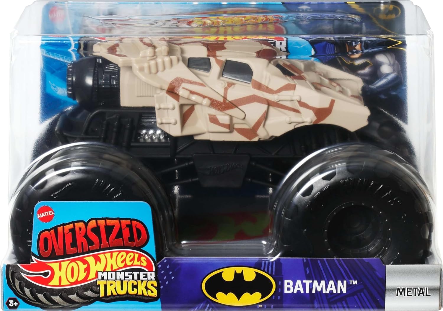 Hot Wheels Monster Trucks Oversized - Batman Camo Tumbler