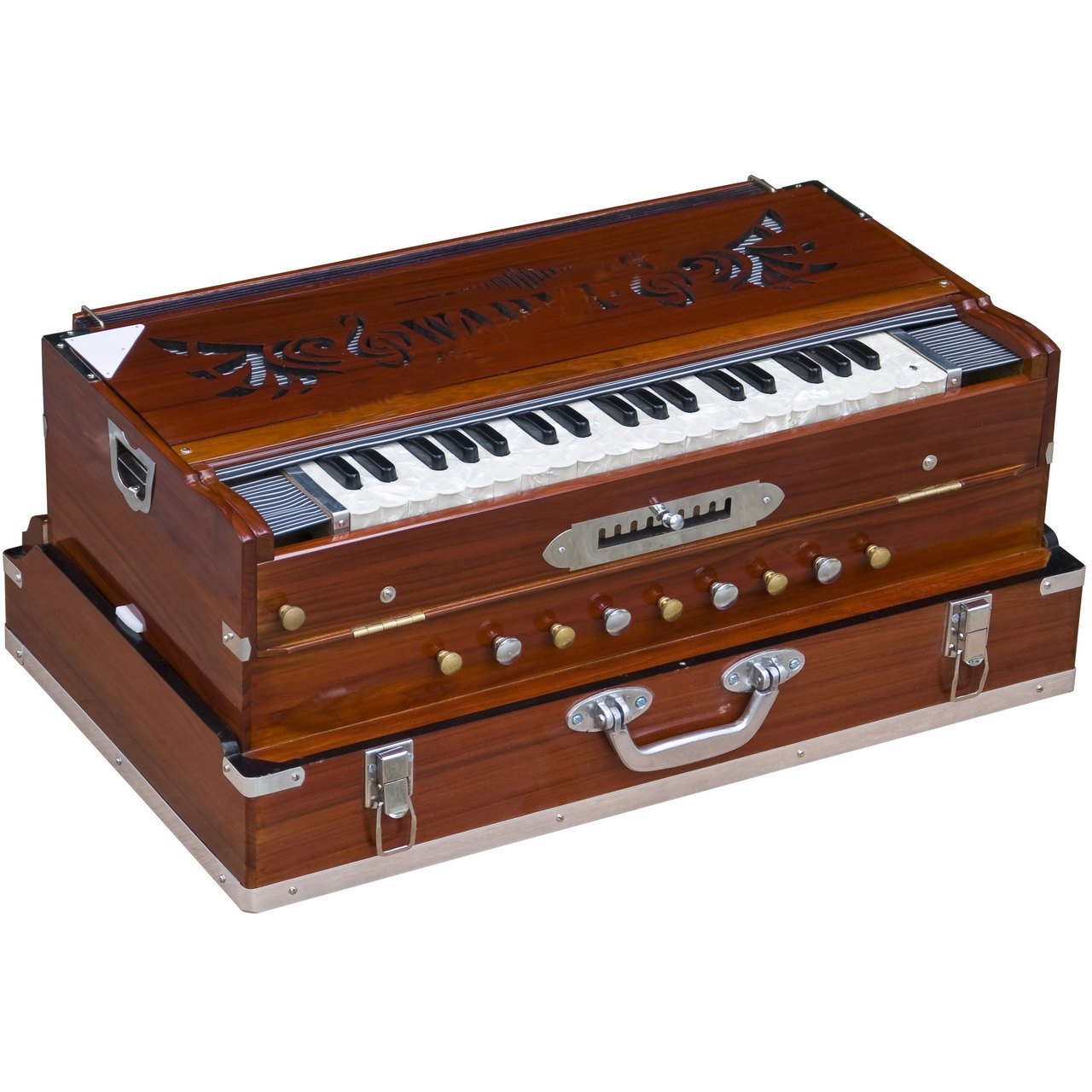 SG Musical 3 Reeds, 9 Scale Changer Harmonium Natural Amazon.in