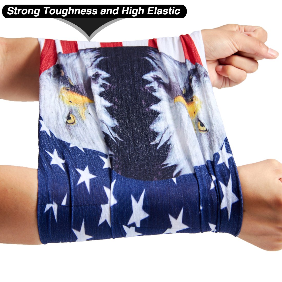 TUONROAD Schlauchtuch Baumwolle Multifunktionstuch Vielseitig Motorradmaske Gesichtsmaske SchweißBand Motorrad Schlauchtuch Herren