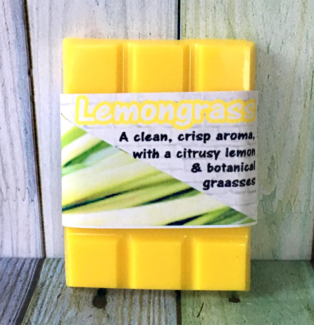Lemongrass Soy Wax Melt Bar Chunks