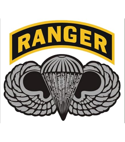 2x) United States Army Rangers Sticker Vinyl elite infantry unit spec