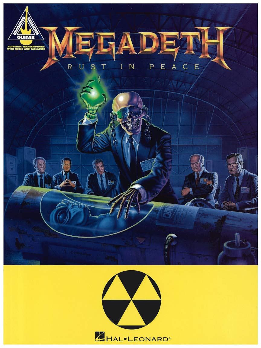 Megadeth: Rust in Peace AUTHENTIC GUITAR-TAB EDITION includes complete solos