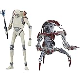 STAR WARS The Black Series KX Security Droid Enforcer & Droideka, Jedi: Survivor Gaming Greats Collectible 6 Inch Action Figure 2-Pack (Amazon Exclusive)