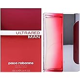 Ultrared By Paco Rabanne For Men Edt Spray 3.4 Oz