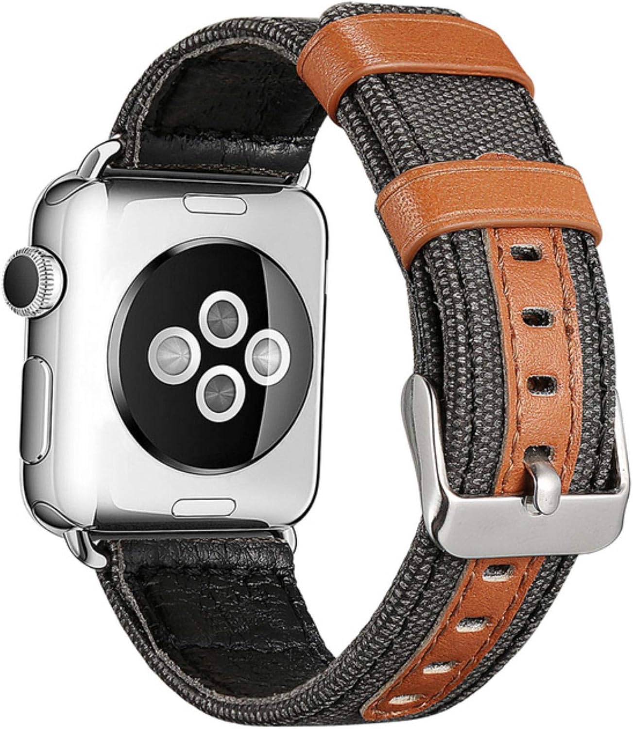 Genuine Leather Strap for Apple Watch Bands 38 40mm Series 5/4/3/2