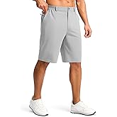 G Gradual Casual Shorts for Men 11" Lightweight Men's Golf Shorts Stretch with 3 Pockets Quick Dry Summer Breathable Shorts
