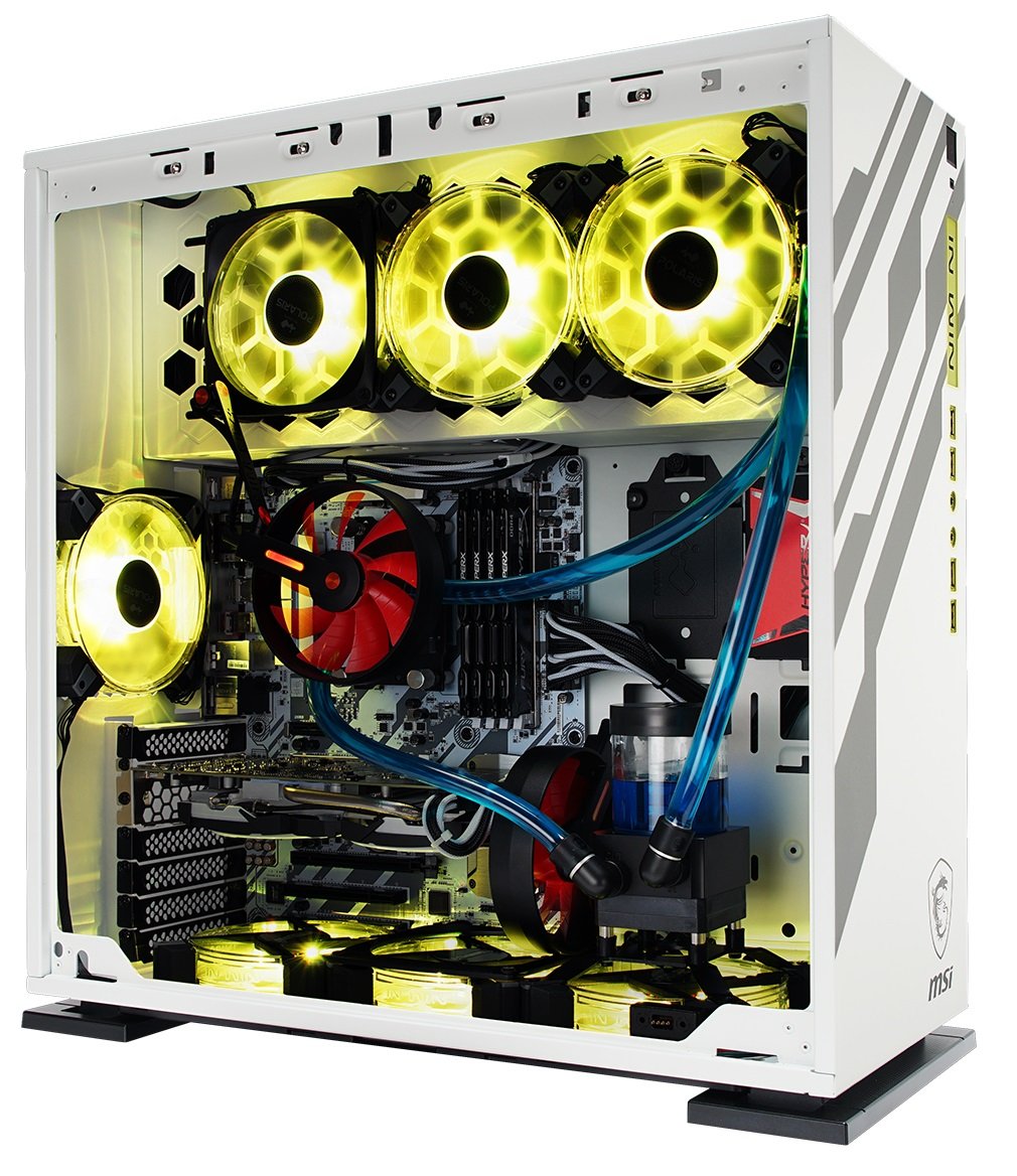 Inwin 303 Msi Dragon White Atx Mid Tower Secc Computer Case Buy Online In Malta At Malta Desertcart Com Productid