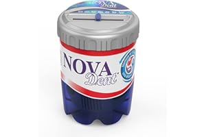 Novadent Dentures Cleaner Soaking Bath – Cleaning Container for Dental Appliances’ Solution (With Day Reminder)