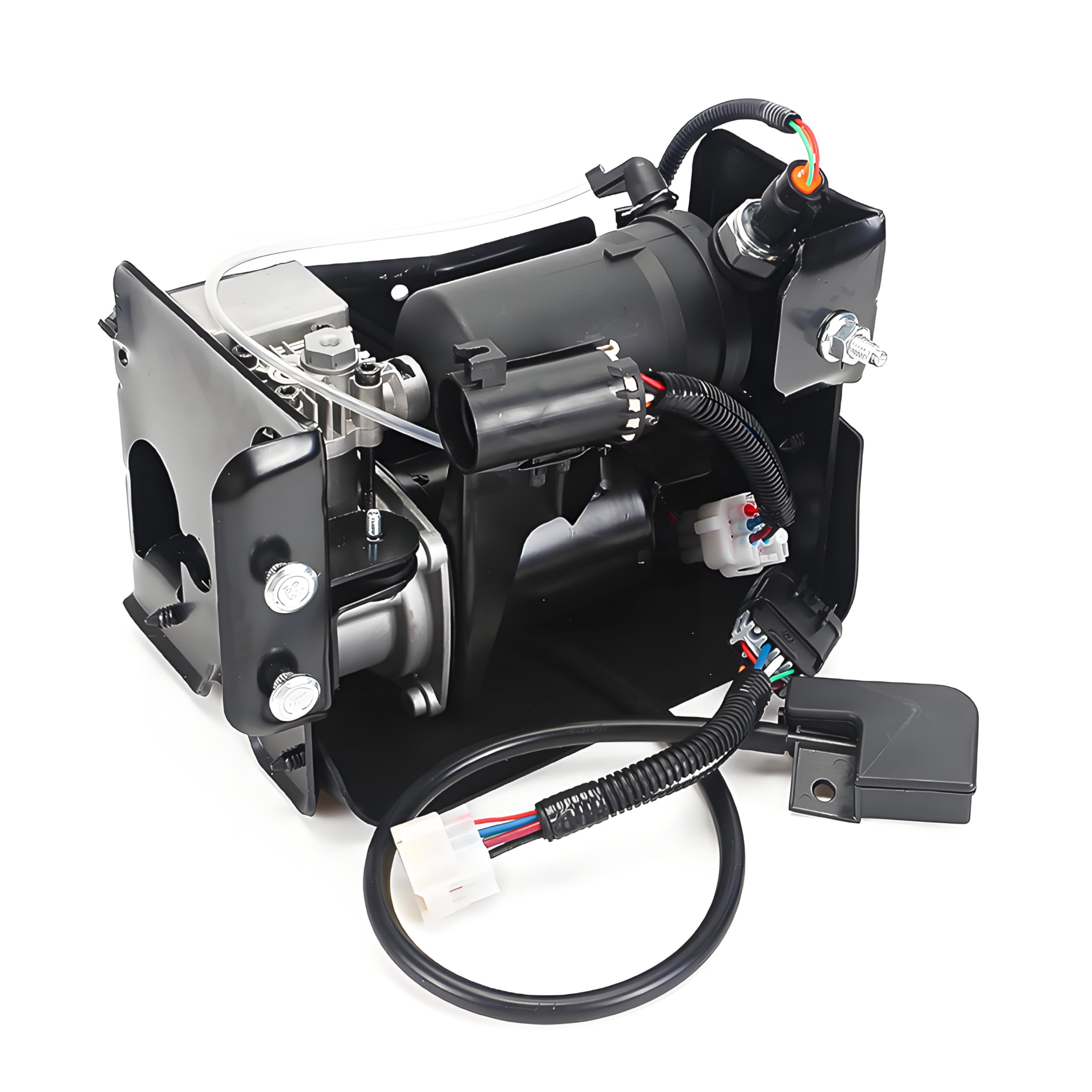 Photo 1 of 15254590 19299545 20930288 Air Ride Suspension Compressor Pump Compatible with Escalad-e Avalanch-e Suburba-n Tahoe Yukon