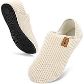 STQ Women House Slippers | Corduroy Slipper Socks Warm Cozy | Slip On Winter Shoes for Home Non-slip
