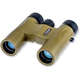 Carson Stinger 10x25mm Compact and Lightweight Binoculars (HW-025),Olive Green