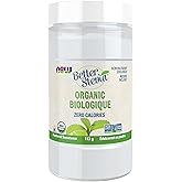 NOW BetterStevia, Organic Zero-Calorie Extract Powder, Keto Friendly, Suitable for Diabetics, No Erythritol, 113g