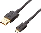 AmazonBasics USB 2.0 A-Male to Micro B Cable - 1.8 m (6 ft)