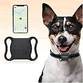 Localizador GPS Impermeable para Gatos y perros,Collar Rastreador GPS para Mascotas,Búsqueda Inteligente en la APP para la Lo
