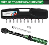 Uharbour 1/4 Inch Torque Wrench Set 3-25Nm 14Pcs Bike Repair Kit view 7