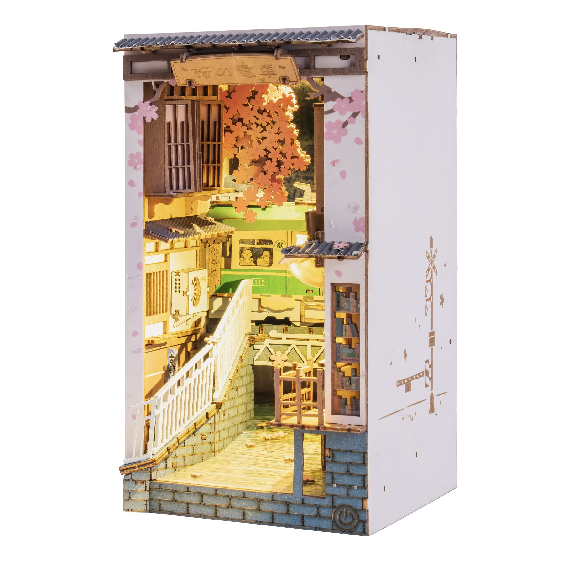 thumbnail image 2 of ROBOTIME / Rolife Sakura Tree House 3D Wooden Puzzle – DIY Model Kit – Ages 14+ 2 of 6
