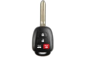 New Keyless Entry Remote Key Fob for 2014-2017 Toyota Camry & Corolla (HYQ12BDM, HYQ12BEL H Chip)