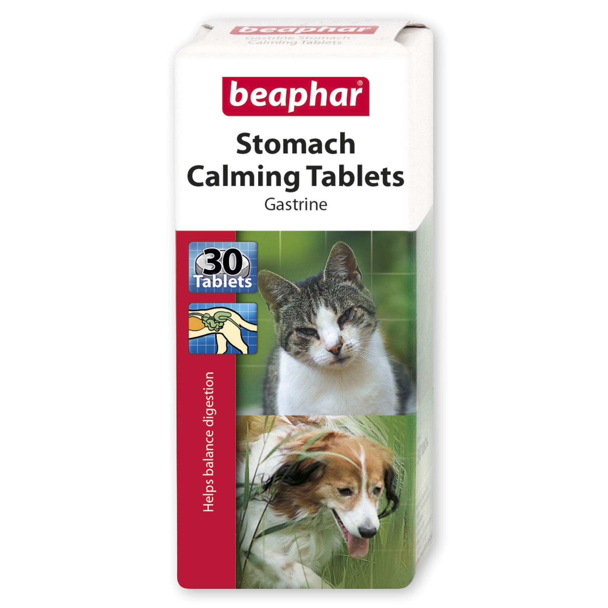 Stomach Calming Tablets, 1 Pack of 30 Pieces