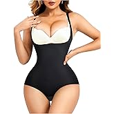 Gotoly Shapewear Bodysuit for Women Tummy Control Fajas Colombianas Waist Trainer Butt Lifter Panty Stomach Body Shaper