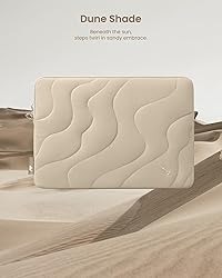 tomtoc 360 Protective Puffy Laptop Sleeve for