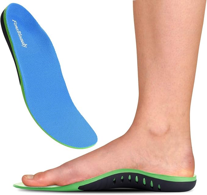 hard arch support for flat feet