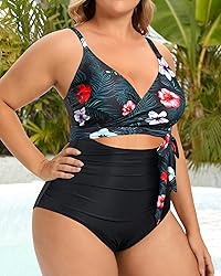 Daci Plus Size One Piece Swimsuit - Tummy Control