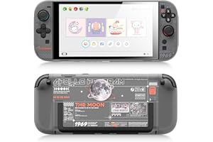 GeekShare Hard Case Compatible with Nintendo Switch 2 (2025), Anti-Scratch Dockable Protective Cover for Switch 2 with Detachable Joysticks, The Moon