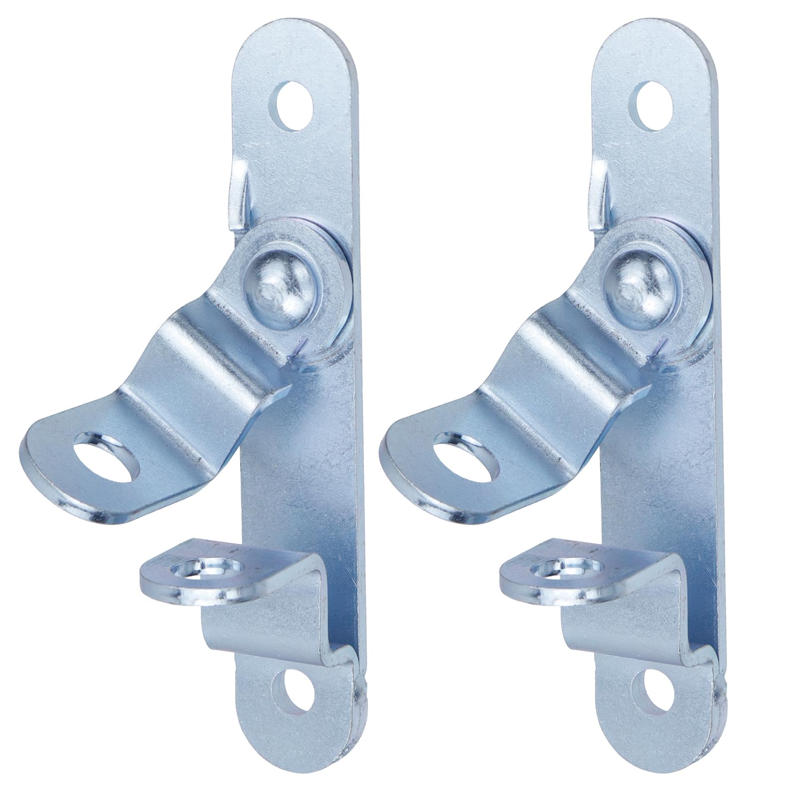 Photo 1 of 5.44 Inch Cargo Trailer Door Latch Hasp 2Pcs, Heavy Duty Enclosed Trailer Latch for Bar Lock Handle, Car Hauler & Race Trailer Door Lock with Mounting Screws