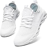 Oltyutc Tennis Gym Shoes for Women Lightweight Running Sneakers Slip On Walking Shoes for Outdoor Workout Travel