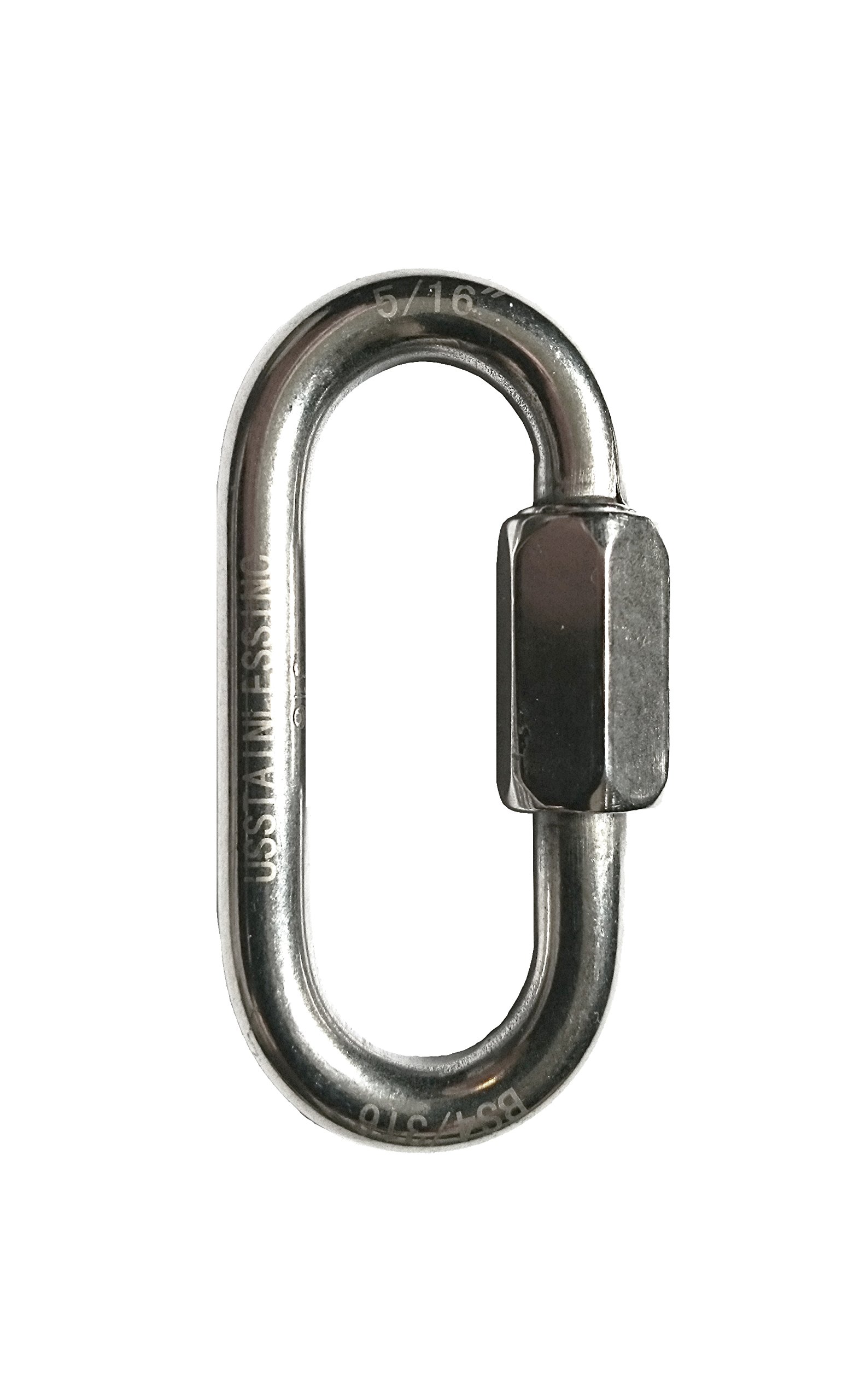 US STAINLESS Stainless Steel 316 Quick Link 5/16" (8mm) Marine Grade