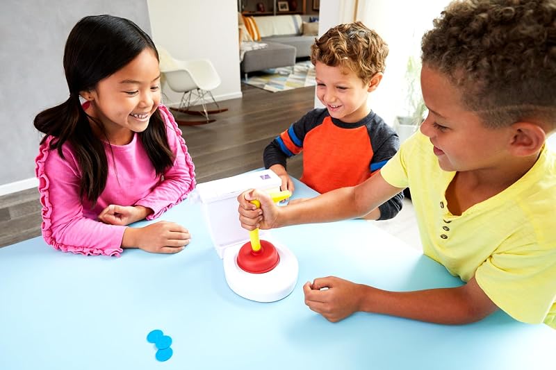 - Acchiappa la Cacca con Toilet Incluso, Gioco da Tavolo per Bambini 5 + Anni, FWW30