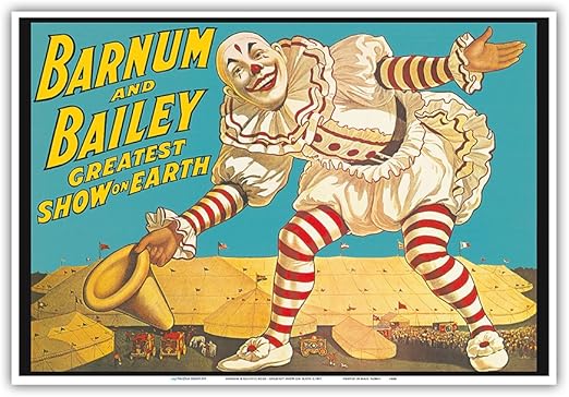 Amazon Com Barnum Bailey Circus Greatest Show On Earth