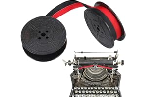 Veemoon Typewriter Ribbon Professional Twin Spool Ink Tape for Vintage Typewriters