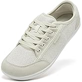 HOBIBEAR Barefoot Shoes for Women Men Zero Drop Sole Wide Toe Box Walking Sneakers