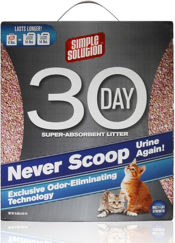 Simple Solution Super Absorbent 30 Day Cat Litter Amazon.co.uk Pet