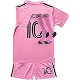 Soccer Jerseys Youth Kids Football Training Uniform Sport Fans Shirt Gift Kit Set
