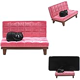 Cute Cat Animal Cell Phone Stand for Desk Sofa Miniature Smart Phone Holder Mount Dock for Office Home Decorative Figure