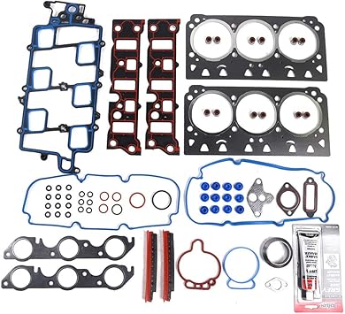 Amazon Com Autoforever Cylinder Head Gasket Set Compatible With 97 05 Buick Lacrosse Lesabre Chevy Impala Lumina Monte Oldsmobile Pontiac 3 8l V6 Ohv Automotive